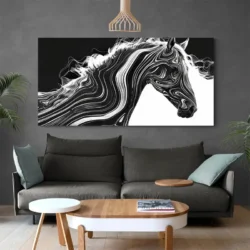Tableau Cheval Design paysage 2 1 2.webp