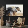 Tableau Chevaux Sauvages paysage 3 2 4.webp