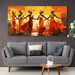 Tableau Danseuses Africaines paysage 2 1 2.webp