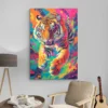 Tableau Felin Pop Art portrait 2 3 2.webp