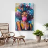 Tableau Femme Afro portrait 2 3 3.webp