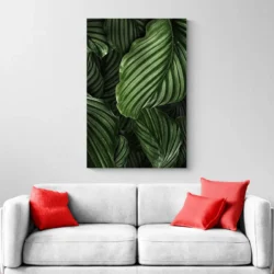 Tableau Feuille Verte portrait 2 3 2.webp