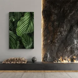 Tableau Feuille Verte portrait 2 3 3.webp