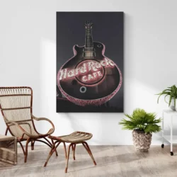 Tableau Guitare Noir et Blanc portrait 2 3 4.webp