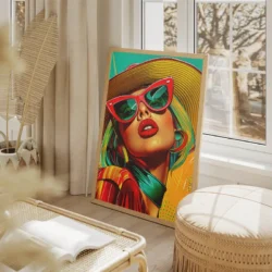 Tableau Lady Gaga Pop Art portrait 2 3 2.webp