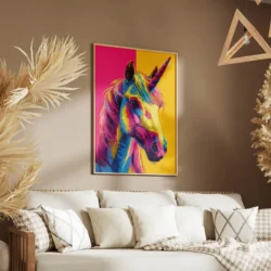 Tableau Licorne portrait 2 3 2.webp
