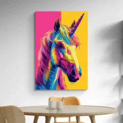 Tableau Licorne portrait 2 3 4.webp