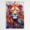 Tableau Lion Abstrait 1.webp