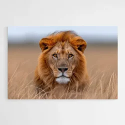 Tableau Lion Savane 1.webp
