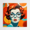 Tableau Pop Art Visage Femme 1.webp