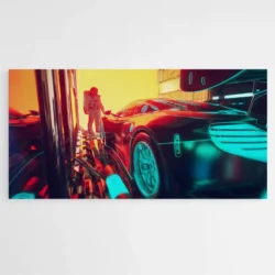 Tableau Pop Art Voiture 1.webp