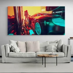 Tableau Pop Art Voiture paysage 2 1 2.webp