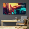 Tableau Pop Art Voiture paysage 2 1 3.webp