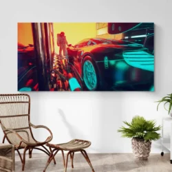 Tableau Pop Art Voiture paysage 2 1 4.webp