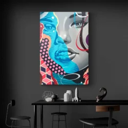 Tableau Portrait Pop Art portrait 2 3 3.webp