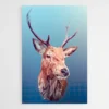 Tableau Scandinave Cerf Geometrique 1.webp