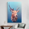 Tableau Scandinave Cerf Geometrique portrait 2 3 3.webp