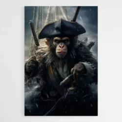 Tableau Singe Pirate 1.webp