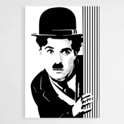 Tableau Street Art Charlie Chaplin 1.webp