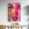 Tableau Street Art Colore portrait 2 3 3.webp