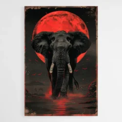 Tableau Vintage Elephant 1.webp