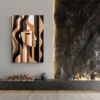 Tableau abstrait visage portrait 2 3 3.webp