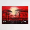 Tableau africain rouge 1.webp