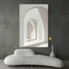 Tableau architecture blanc portrait 2 3 2.webp