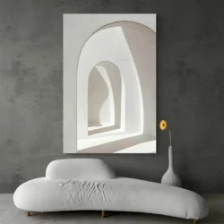Tableau architecture blanc portrait 2 3 2.webp