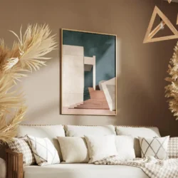 Tableau architecure bleu et blanc portrait 2 3 2.webp
