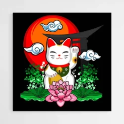 Tableau chat japon 1.webp