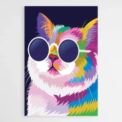 Tableau chat lunettes 1.webp