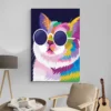 Tableau chat lunettes portrait 2 3 2.webp