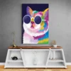 Tableau chat lunettes portrait 2 3 3.webp