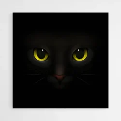 Tableau chat noir 1.webp