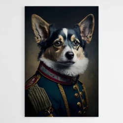 Tableau chien aristocrate 1.webp
