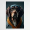 Tableau chien habille 1.webp