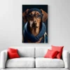 Tableau chien rigolo portrait 2 3 3.webp
