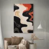 Tableau colore moderne portrait 2 3 3.webp