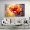 Tableau coquelicot moderne paysage 3 2 4.webp