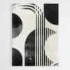 Tableau geometrie abstraite noir et blanc 1.webp