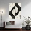 Tableau geometrie minimaliste portrait 3 4 2.webp