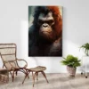 Tableau grand singe portrait 2 3 3.webp