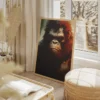 Tableau grand singe portrait 2 3 4.webp
