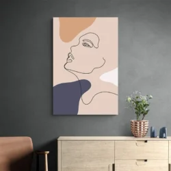 Tableau minimaliste femme portrait 2 3 3.webp