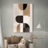Tableau minimaliste gris et beige portrait 2 3 4.webp