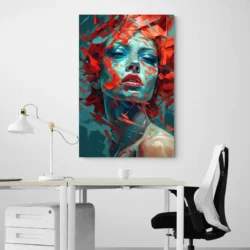 Tableau moderne femme portrait 2 3 3.webp