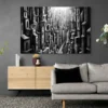 Tableau noir et blanc moderne paysage 3 2 3.webp