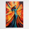 Tableau peinture danseuse moderne 1.webp