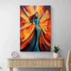 Tableau peinture danseuse moderne portrait 2 3 3.webp